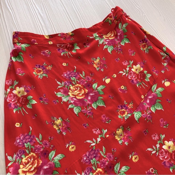 & Other Stories Floral Skirt size 6 - Picture 2 of 9